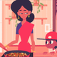 Venba is a narrative game about an Indian woman who immigrates to Canada with her family in the 80s.